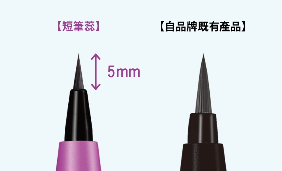 5mm短筆蕊，輕鬆描繪